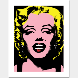 Iconic Marilyn Monroe: Bring Glamour to Your Space! Vintage Retro Pop Art Style Posters and Art